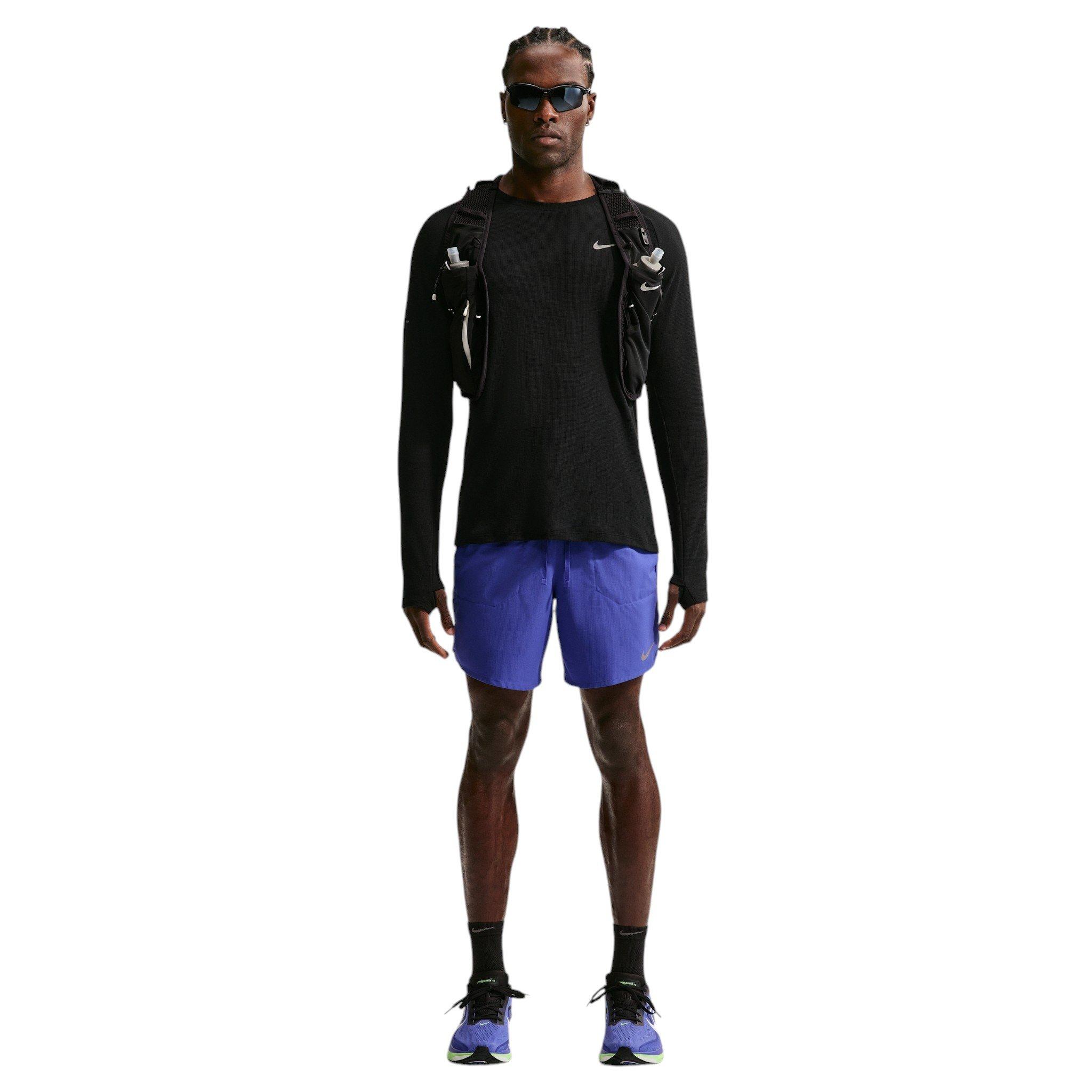 Nike Men's Stride Dri-FIT 7" 2-in-1 Running Shorts - Blue - BLUE